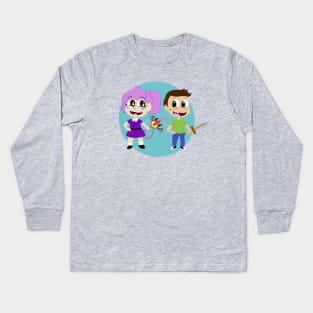 Meteora and Marco Junior Kids Long Sleeve T-Shirt